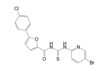 N-(5-bromo-2-pyridinyl)-N'-[5-(4-chlorophenyl)-2-furoyl]thiourea