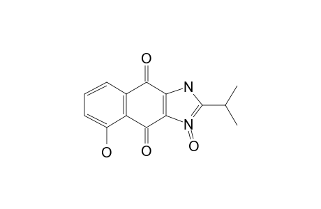 8-Hydroxy-2-(propan-2-yl)-3H,4H,9H-1,3-naphtho[2,3-D]imidazole-1,4,9-trione