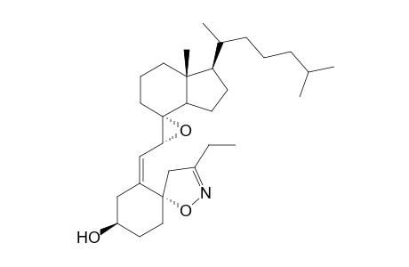 (5E)-10R-Ethylisoxazoline adduct of (7R-3-hydroxyoxirane)