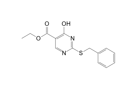 2-(benzylthio)-4-hydroxy-5-pyrimidinecarboxylic acid, ethyl ester
