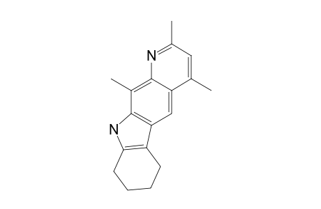 2,4,11-Trimethyl-6,7,8,9-tetrahydro-10H-pyrido[2,3-b]carbazole