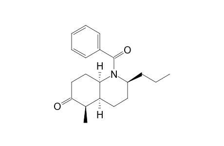 (2S,4aS,5R,8aR)-1-benzoyl-5-methyl-2-propyl-2,3,4,4a,5,7,8,8a-octahydroquinolin-6-one