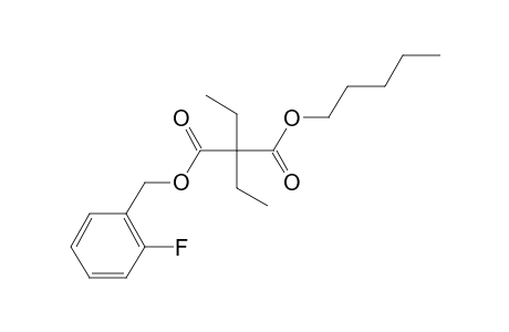 Diethylmalonic acid, 2-fluorobenzyl pentyl ester