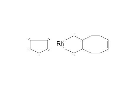 Rhodium, cyclopentadienyl-cis-5,6-divinylcyclooctene