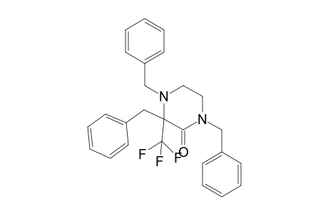 1,3,4-Tribenzyl-3-(trifluoromethyl)piperazin-2-one