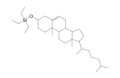 Silane, (cholesteryloxy)triethyl-