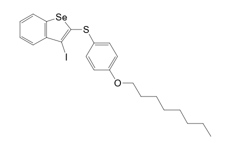 3-iodo-2-(4-octyloxyphenylsulfanyl)benzo[b]selenophene