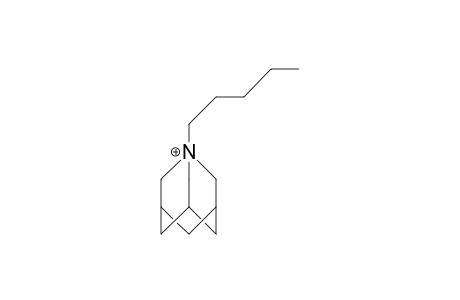 1-Pentyl-azonia-adamantane cation