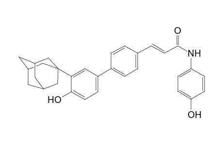 3-(3''-Adamantan-1''-yl)-4'-hydroxybiphenyl-4-yl)acrylic Acid-p-Hydroxyphenylamide