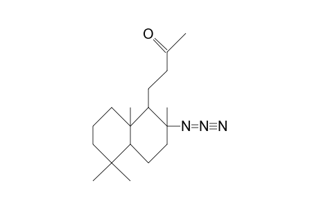 8-Azido-13-desethyl-labdan-13-one