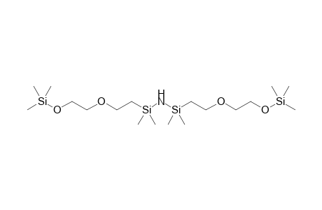 1-[2-[[[dimethyl-[2-(2-trimethylsilyloxyethoxy)ethyl]silyl]amino]-dimethyl-silyl]ethoxy]-2-trimethylsilyloxy-ethane