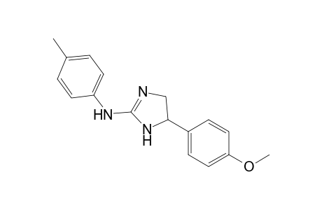 2-[(4'-Methylphenyl)amino]-4-(4"-methoxyphenyl)-3,4,-dihydro-[1,3]-diazole