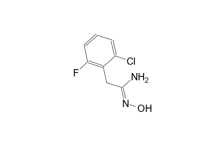 benzeneethanimidamide, 2-chloro-6-fluoro-N'-hydroxy-