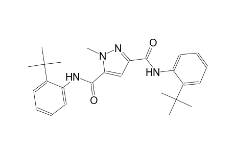 1H-pyrazole-3,5-dicarboxamide, N~3~,N~5~-bis[2-(1,1-dimethylethyl)phenyl]-1-methyl-
