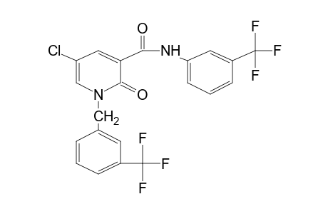 5-CHLORO-1,2-DIHYDRO-2-OXO-alpha,alpha,alpha-TRIFLUORO-1-[m-(TRIFLUOROMETHYL)BENZYL]-m-NICOTINOTOLUIDIDE