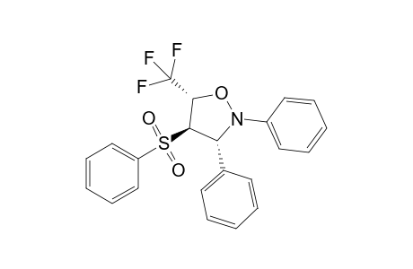 (3R,4R,5S)-2,3-diphenyl-4-(phenylsulfonyl)-5-(trifluoromethyl)-1,2-oxazolidine