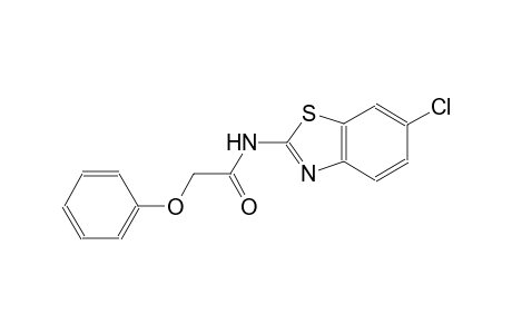 N-(6-chloro-1,3-benzothiazol-2-yl)-2-phenoxyacetamide