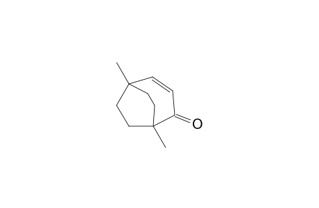 1,5-Dimethylbicyclo(3.2.2)non-3-en-2one