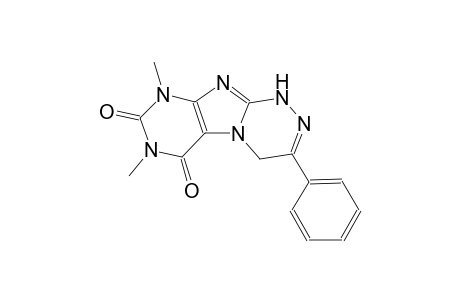 7,9-Dimethyl-3-phenyl-1,4-dihydro[1,2,4]triazino[3,4-f]purine-6,8(7H,9H)-dione