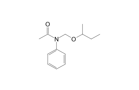 N-(butan-2-yloxymethyl)-N-phenyl-ethanamide