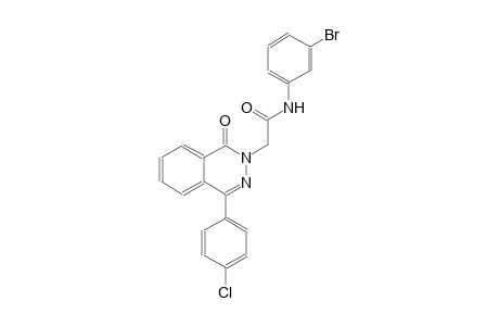N-(3-bromophenyl)-2-(4-(4-chlorophenyl)-1-oxo-2(1H)-phthalazinyl)acetamide