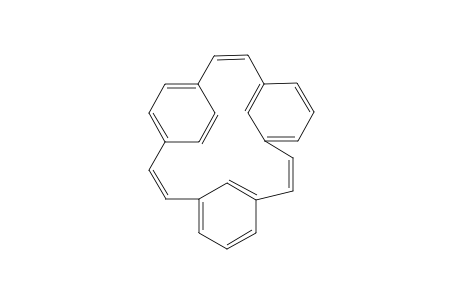 Tetracyclo[16.2.2.1(4,8).1(11,15)]tetracosa-2,4,6,8(24),9,11,13,15(23),16,18,20,21-dodecaene, (Z,Z,Z)-