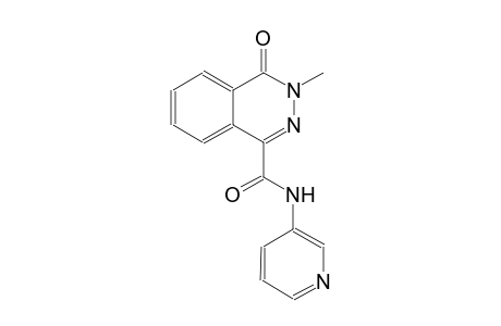3-methyl-4-oxo-N-(3-pyridinyl)-3,4-dihydro-1-phthalazinecarboxamide