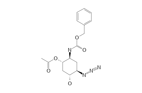 6-O-ACETYL-3-AZIDO-1-N-(BENZYLOXYCARBONYL)-2,5-DIDEOXYSTREPTAMINE