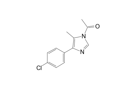 4-(4-Chlorophenyl)-5-methyl-1H-imidazole, ac derivative