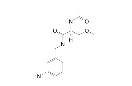 (S)-N-(3-AMINOBENZYL)-2-ACETAMIDO-3-METHOXYPROPIONAMIDE