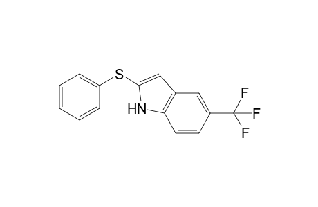2-(Phenylsulfanyl)-5-(trifluoromethyl)-1H-indole