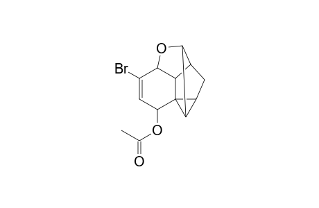 3-endo-Acetoxy-5-bromo-12-oxapentacyclo[6.2.1.1(6,9).0(2,7).0(2,10)]dodeca-4-ene
