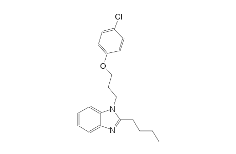 2-butyl-1-[3-(4-chlorophenoxy)propyl]-1H-benzimidazole