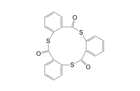 6H,12H,18H-Tribenzo[b,f,j][1,5,9]trithiacyclododecin-6,12,18-trione