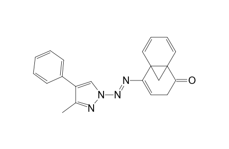 4-[(3-methyl-4-phenyl-1H-pyrazolyl)diazenyl]-4a,8a-methano-1(2H)-naphthalenone