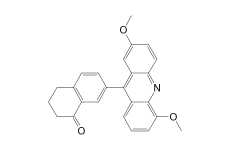 1(2H)-Naphthalenone, 7-(2,5-dimethoxy-9-acridinyl)-3,4-dihydro-