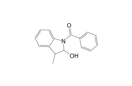 2-Indolinol, 1-benzoyl-3-methyl-