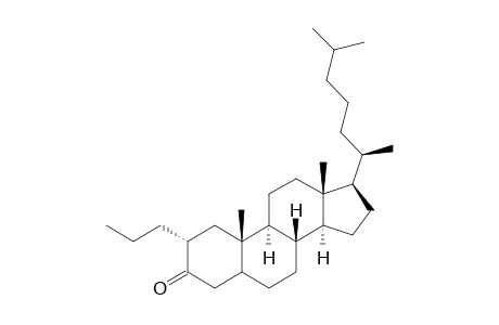 2.alpha.-n-propylcholestan-3-one