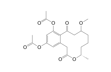 11-Methoxycurvularin diacetate (isomer 2)