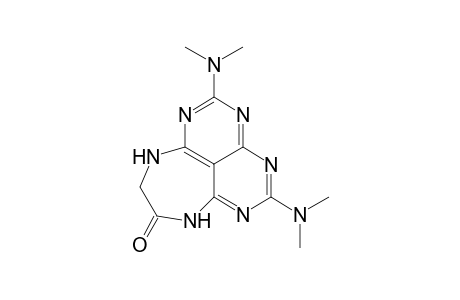 2,5-Bis(dimethylamino)-9,10-dihydro-1,3,4,6,7,10-hexazacyclohepta[de]naphthalen-8(7H)-one