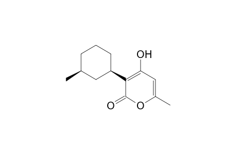 cis-4-hydroxy-6-methyl-3-(3-methylcyclohexyl)-2-pyrone