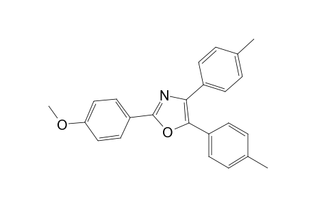 2-(4-Methoxyphenyl)-4,5-bis(4-methylphenyl)-1,3-oxazole