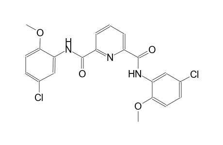 N~2~,N~6~-bis(5-chloro-2-methoxyphenyl)-2,6-pyridinedicarboxamide