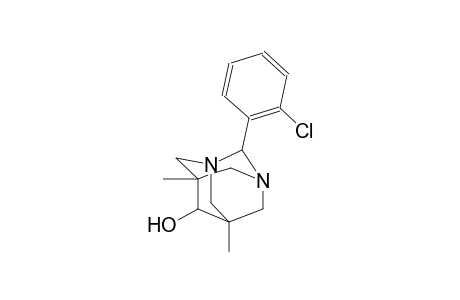 2-(2-chlorophenyl)-5,7-dimethyl-1,3-diazatricyclo[3.3.1.1~3,7~]decan-6-ol