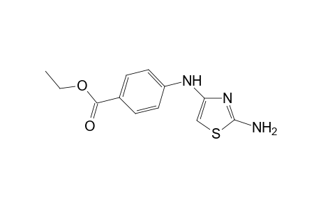 Benzoic acid, 4-[(2-amino-4-thiazolyl)amino]-, ethyl ester