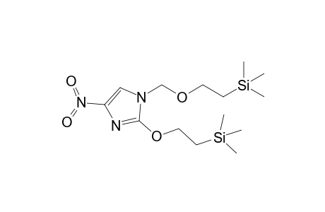 N-[2-(Trimethylsilyl)ethoxymethyl]-4-nitro-2-[2-(trimethylsilyl)ethoxy]-1H-imidazole
