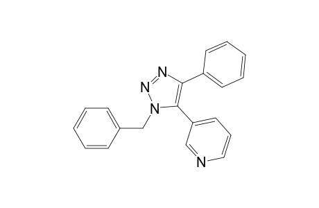 3-(1-Benzyl-4-phenyl-1H-1,2,3-triazol-5-yl)pyridine