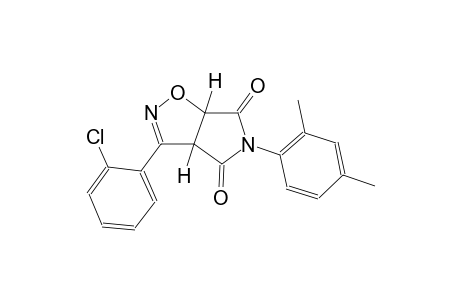 (3aR,6aS)-3-(2-chlorophenyl)-5-(2,4-dimethylphenyl)-3aH-pyrrolo[3,4-d]isoxazole-4,6(5H,6aH)-dione