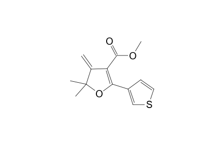 Methyl 5,5-Dimethyl-4-methylene-2-thiophen-3-yl-4,5-dihydrofuran-3-carboxylate