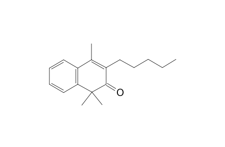 1,1,4-Trimethyl-3-pentylnaphthalen-2(1H)-one
